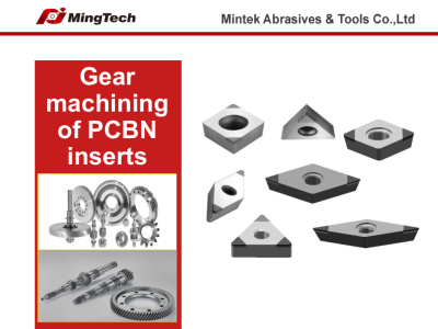 Tipped PCBN inserts got excellent tool life in machining Rotor of gear parts