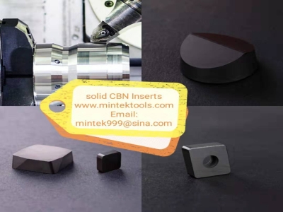 CBN inserts，solid CBN inserts, PCBN inserts of Mintek Abrasives & Tools Co.,Ltd