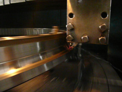 One application of CBN inserts for Slewing ring in wind power generation