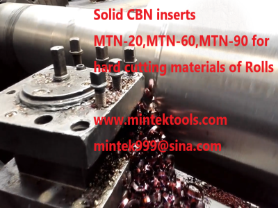 MTN-20, MTN-60, MTN-90 for hard cutting materials Rolls